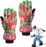 [Generic] Touchscreen Snow Gloves - Snow Touchscreen Winter Warm Gloves - Thermal Snow Gloves Winter Gloves for Climbing, Cycling, Running, Snowboarding