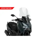 PUIG WINDSCREEN V-TECH LINE TOURING FOR YAMAHA X-MAX 300 23-25 CLEAR
