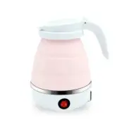 Compact 0.6L Silicone Folding Kettle - 600W Portable Electric Water Heater