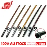 Datio Bokken Wooden Katana Kendo Samurai Practice Sword Black(1m/0.8m) Log( 1m)