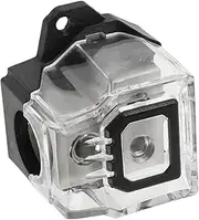 Mikinona Auto Audio Fuse Block to Speaker Distribution Block for Vehicle Amplifier Dustproof Design Easy Installation for DIY Car Modifications