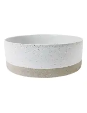 [Robert Gordon] Natural Home Wheel Bowl Medium 30cm x 10cm in White Speckle