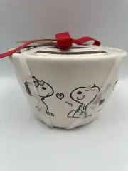 Rae Dunn Peanuts Snoopy Valentines Day Heart Ceramic Measuring Cup Set 2024/2025