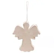 Little Birdie Paper Mache 1/Pkg-Angel - 6 Pack