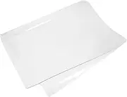 TOYANDONA Transparent PVC Floor Protection Mat Skid Chair Mat for Furniture Carpet Protector Durable Cover for Floors Easy Maintenance High Definition Clarity