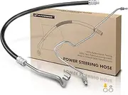 A-Premium Power Steering Pressure Line Hose Assembly Replacement for Hyundai Accent 2006-2011 Pump To Rack Both Upper and Lower