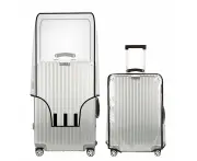 Full Transparent Luggage Protector Cover Waterproof PVC Trolley Suitcase Cover-XL