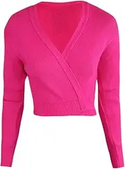 [Intermezzo] Women's Ballet Wrap Jacket/Vest 6000 Jersey Elisa - 100% Acrylic - Made in Spain
