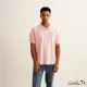 【Arnold Palmer 雨傘】男裝-經典品牌LOGO刺繡POLO衫(粉色)