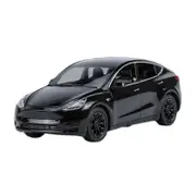 Catzon 1:32 Model Y Alloy Car Model with Pull-Back Functionality and Sound Light Effects-Black
