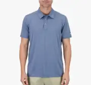 Men's AFTCO Air-O Mesh Performance Polo Shirt - 3 Color Opts - FREE SHIP!