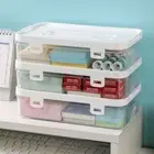 ABS Marker Pen Holder Large Capacity Pencil Box High Quality Storage Box