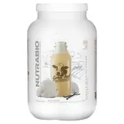 NutraBio, Grass Fed Whey Protein Isolate, Vanilla Bean Ice Cream, 2 lb (907 g)