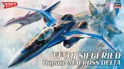 Hasegawa #65729 1/72 VF-31J Siegfried Hayate Custom Macross Delta