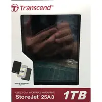 在飛比找蝦皮購物優惠-創見 StoreJet 25A3 2.5吋 1TB USB3
