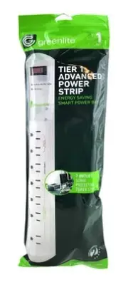 Greenlite Tier 1 Advanced Power Strip Surge Protectors - 7 Outlet
