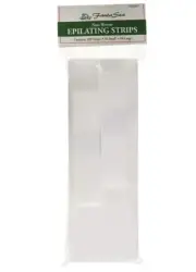 Epilating Strips Non Woven White Cloth for Hot Wax 100 pcs 50 Small 50 Big