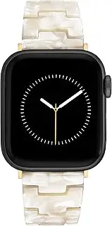 [Anne Klein] Women's Acetate Fashion Band for Apple Watch Secure, Adjustable, Apple Watch Band Replacement, Fits Most Wrists