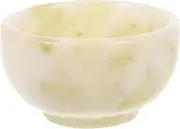 Jade Shaving Cream Bowl for Men Durable Shaving Bowl with Capacity Slip Design for Home and Travel Grooming Kit Present for Him