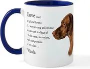 CafePress Vizsla Love is Mug 11 oz (325 ml) Ceramic Coffee Mug