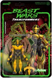 Super7 - Transformers - ReAction Wv 7 Beast Wars - Black Arachnia [New Toy] Ac