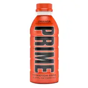 Prime Hydration Sports Drink By KSI and Logan Paul Orange 500ml