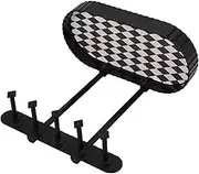 LIGIGWASH Jewelry Holder with Ring Tray and Earring Organizer Elegant Black Jewelry Tree Stand for Necklaces Bracelets and Watches Design for Reliable Daily Use