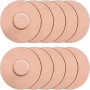 Skin Adhesive Patch, 10 Free Style Libre Sensor Covers, Breathable Sweat-Resistant Waterproof Patch, Non-Slip Meedtronic Sensors, Continuous Glucose Monitor Protection and Pre-Cut Back Paper