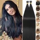 200G REAL Thick Nano Micro Ring Beads Real Remy Human Hair Extensions Full Head