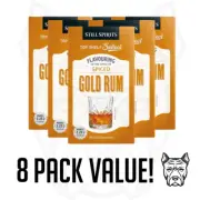 Still Spirits Top Shelf Select SPICE GOLD RUM Essence - 8 Pack! FREE SHIPPING!