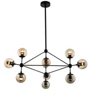 Moet LED 10L Pendant Lights Black Glass | Replica Modo Jason Miller