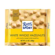 Ritter Sport White Whole Hazelnut 100g x 10