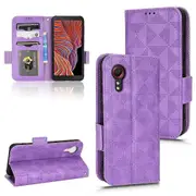 Compatible with Samsung Galaxy Xcover 5 Wallet PU Leather Case with Viewing Stand and 3 Card Holder Flip Cover