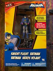 RC Radio Controlled Batman Helicopter Heli Knight Flight Bandai NEW