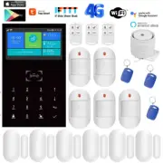 V23 Tuya APP WiFi+AU 4G/3G Wireless Home Security Alarm System+Alexa+Google Home