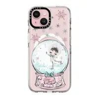 在飛比找CASETiFY優惠-iPhone 15 透明手機殼 Snow Globe Gir