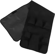 KICHOUSE Refrigerator Storage Bag Fridge Hanging Bag Bathroom Storage Containers Over The Fridge Storage Organizer Fridge Storage Containers Freezer Storage Containers Cloth Black