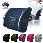 Memory Foam/Mesh Lumbar Back Pillow Support Cushion Home Office Car Seat Chair