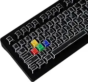 Mechkeeb Color Comics Theme Keycaps 141 Keys PBT Keycap Top Print Dye Sub Cherry Profile Custom Key Caps for 60 75 100% MX Mechanical Keyboard (Color Comics)