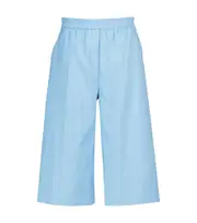 [Joseph] Joseph Tan linen and cotton Bermuda shorts AU 10 blue