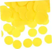 Kisangel 100pcs Bingo Chips Game Counting Pieces for Fun Gambling Activities Practical Markers for Learning Sorting and Counting Bingo Games