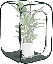 DECOHS 24" x 24" x 36" Mini PVC Pop Up Greenhouse, Transparent Pop Up Grow Greenhouse Plant Cover, Small Gardening Plant Flower Warm House for Cold Frost Protection Indoor & Outdoor