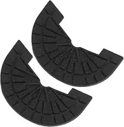 KOCKSHION 1 Pair Shoe Heel Repair Kit Non Slip Rubber Pads for Shoes Durable Sole Replacement for Sports Basketball Footwear Easy Application Skid Protection for Maximum Stability