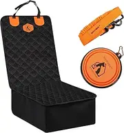 Buy IT Once Dog Car Seat Cover, Pet Front Seat Protector, Nonslip Scratchproof Durable & Padded, Pet Hair Resistant Blankets, Standard Seat Covers for SUV, Jeeps and Trucks