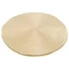 2X(Round Braided Placemats Set of 6 Table Mats for Dining Tables Woven3406