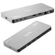 Plugable Thunderbolt 4 Dock for Quad 4K Monitors, 100W, Windows and Mac Laptops