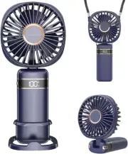 Portable Handheld Fan, USB Rechargeable Personal Fan, Battery Operated Fan