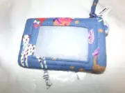 Vera Bradley Zip Id Case Bark Park NWT