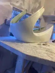 Gilera Saturno Top Fairing .Photo Of Mould Obviously.