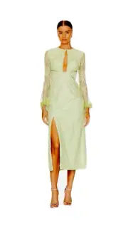 Stunning ALICE McCALL “Vivienne” midi dress -SIZE 4 - BNWT - RRP $879